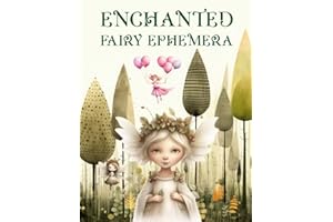 Enchanted Fairy Ephemera Book: High Quality Images Of Magic Stuffs For Paper Crafts, Scrapbooking, Mixed Media, Junk Journals, Collage Art, Artist Trading Cards, and More.