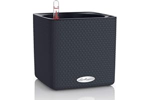 LECHUZA CUBE Color 16 schiefergrau 13584