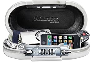 Master Lock Przenośny sejf w podróży, sejf kosmiczny, kombinacja liczb