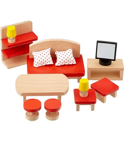 Goki Basic - 51716 - Mobilier de Poupée - Meuble de Poupée - Salon - Poupée Goki Basic - 51716 - Mobilier de Poupée - Meuble de Poupée - Salon - Poupée