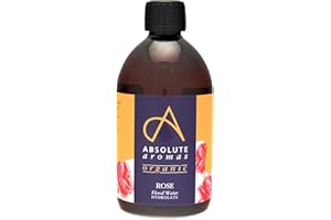Absolute Aromas Eau de Rose Bulgare Certifiée Biologique 500ml - Tonique facial en spray pur, naturel, nourrissant et hydratant - convient à tous les types de peau
