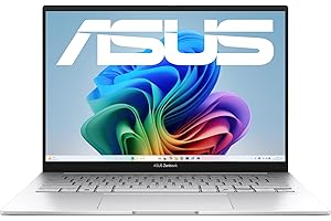 ‎ASUS ASUS Zenbook 14 UX3405CA Laptop | Copilot+ PC | 14" WUXGA 16:10 OLED Display | Intel Core Ultra 7 255H |16 GB RAM | 1 TB SSD | Intel Arc | Win11 Home | QWERTZ Tastatur | Silver