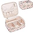Travel Makeup Bag Large Cosmetic Bag Make up Case Organizer for Women and Girls