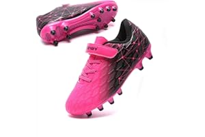 HANANI Boys Football Boots Shoes Kids Girls FG/AG Soccer Athletics Training Sport Running Shoes Profession Competition Teenager Indoor Outdoor Cleats Sneakers for Unisex