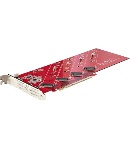 ASROCK Hyper Quad M.2 Card PCIE GEN4X16 NVME 4XM.2 64GB/S: Amazon