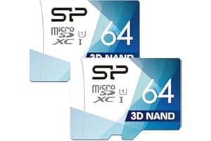 SP SILICON POWER Silicon Power 64 GB Dual Pack High Speed karta microSD z adapterem