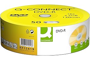 Q-Connect DVD-R 4.7GB Cake Box (Pack of 50) KF15419