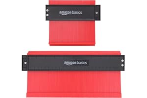 Amazon Basics Konturenlehren, 2er-Pack, 12.7 und 25.4 cm Profil