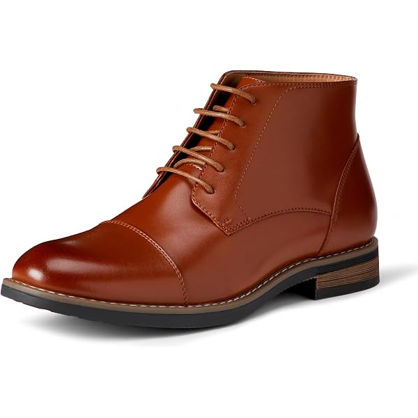 CAMEL CROWN Mens Classic Dress Chukka Boot Casual Leather  display picture 3
