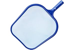 Gxhong Pool Kescher Bodenkescher/Tiefes Kescher, Swimming Pool Skimmer Netz, Laubkescher, Zum Poolzubehör für Spas, Swimming Pool, Whirlpools, Brunnen