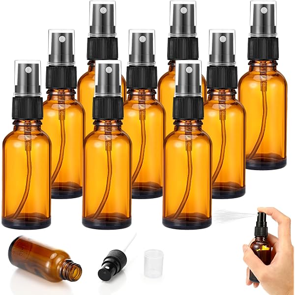 3 Stück 30 Ml Braune Glas-Rollerflaschen Mit Edelstahlball – Für ätherische Öle, Parfüm, Lippenbalsam