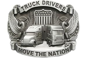 JEANSFRIEND New Vintage Truck Driver Hebilla del cinturón Belt Buckle