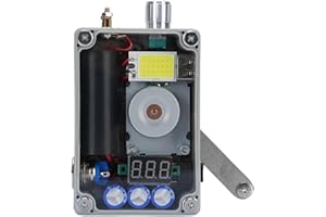 DEPISUTA Générateur à Manivelle, Chargeur USB Portable D'urgence Avec Lampe Cob Et Briquet Banque D'énergie Compacte De Survie, Chargeur De Téléphone Pour Le Camping En Plein Air