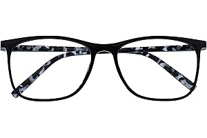 OPULIZE Arc Lunettes de Lecture Monture Carrées Minces Élégantes Charnières à Ressort Anti-Rayures Hommes Femmes R66