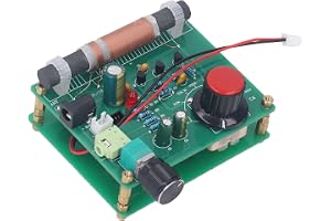 Dioche Am Radiosändare AM-sändare 600KHz-1500KHz - Kompakt Amplitudmodulationssändare med 3,5 Mm Hörlursgränssnitt - 5-12V Strömförsörjning, Idealisk för -sändningar och