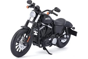BAUER SPIELWAREN Maisto - 2049731 - Véhicule Miniature - Modèle À L'échelle - Sportster Iron 883 '13 - Echelle 1/12