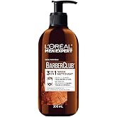 L&rsquo;Or&eacute;al Paris MEN EXPERT BARBER CLUB 3IN1 WASH 200ML