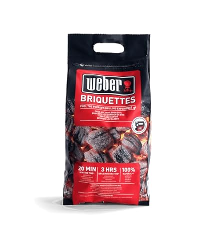 Grillkohle Set - 2,5 Kg Holzgrillkohle + 2 Kg Buchen-Briketts Für Perfektes BBQ