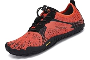 SAGUARO Unisex-Kinder Barfußschuhe Schnell Trocknend Wanderschuhe Leicht Laufschuhe Gr.24-36