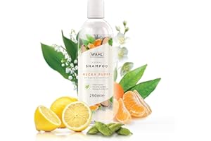 Wahl Mucky Puppy Animal Shampoo, 250ml – Soft & Gentle for Sensitive Skin, Aloe Vera Formula, Vegan, Paraben-Free, Ready to Use, Part No. ZX608