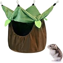 Amaca Doppio Strato Per Piccoli Animali - Nido Morbido Per Criceti, Scoiattoli, Furetti E Conigli - Foto 5