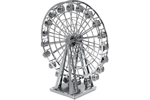 Metal Earth MMS044 - 502630, Ferris Wheel, Konstruktionsspielzeug, 2 Metallplatinen, ab 14 Jahren