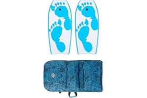 Two Bare Feet 42" Bodyboard Bundle - 2 x 42 'Future' Bodyboards of your choice + Premium Double Carry Bag