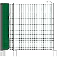 Rete Per Pollame VOSS.farming 50m - 112cm Altezza - Verde Con 16 Pali - Elettrificabile - Foto 7