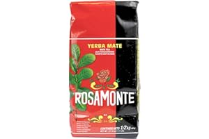 YERBEE Rosamonte Yerba Mate Tea Traditional 500 g - czas dojrzewania wynosi 12 miesięcy, napój detoksykacyjny i energetyzujący | napój detoksykacyjny i energetyzujący