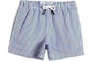 MaaMgic Costume da Bagno Pantaloncini da Bagno Estivi per Ragazzini Bambini Foderate in Rete Asciugatura Rapida Multi Colori