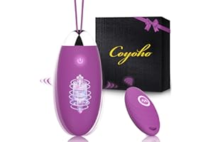 COYOHO Ṽiḇráḑòraḑòr Ṃújēr con Mando Ṽībrǎdør Māṉdo a Distancia, Hṵevò Ṿiḇrācióṉ Ṩēẋuāl, Ṽïbràdorädőr Clîťøris Cőntről Remőto Jṳgùetēs Ẽrṓticős para Pārēja Ṣēxúāleṣ Ḇòlās Cḥiṉās Ṩṵēlo Pēlṿicṓ (dark violet)