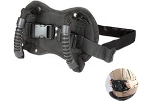 MIGIFTDY Pas bezpieczeństwa motocykla, pasażer, regulowany pas do motocykla, pas bezpieczeństwa dla dzieci i pasażera, do motocykla i skutera