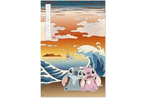 Grupo Erik - Poster Disney Stitch - Deco Maison, Decoration Murale, Affiche Décorative