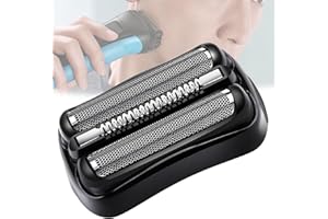 NACMXED Testina Braun Serie 3 Rasatura，Testina Rasoio Braun Serie 3,Testine di Rasatura compatibili con la Serie 3 Nera, Lame di Ricambio Accessori per Rasoi（21B）