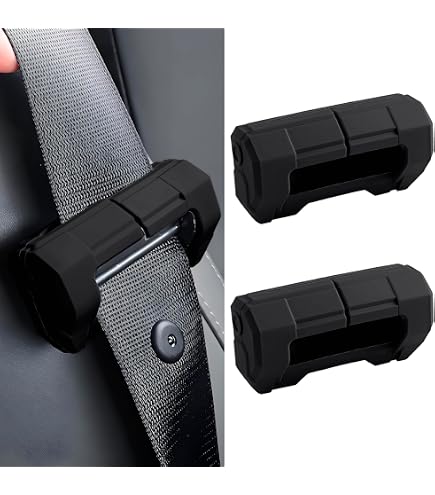 Imbottiture per spallacci per cintura di sicurezza in pelle per auto