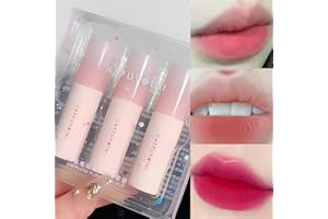 Sitovely 3pcs Décollez la tache du crayon à lèvres,Peel Off Lip Liner Stain,crayons à lèvres marron mat décollables,Teinture à lèvres longue durée,Lip Liner Stain Tattoo Teinture à lèvres (B, M)