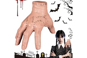 MOYKSRR mercoledì Family Thing Mano, Mano in Lattice, Spaventoso Mano, Mano da Famiglia, mercoledì Cosa Mano per Le Decorazioni del Festival Cosplay per Carnevale Halloween