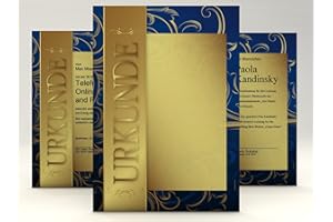 ‎DIRXBUSCHINGER Urkundenpapier "Gold" 100 Blatt | klassisch | für Urkunden Zertifikate | DIN A4 190g/qm | hochwertig | Briefpapier | Kartonpapier | certificate paper | Blanko Urkunde | Anerkennung Papier