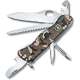 Victorinox Trailmaster Swiss Army Pocket Knife, Large, Multi Tool, 12 Functions, Large Locking Blade, Camouflage