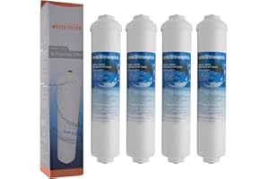 MICROFILTER CO., LTD. Microfilter DA2010CB | 4er Pack externer Wasserfilter kompatibel mit Samsung DA29-10105J HAFEX/EXP HAFEX - kompatibel mit LG 5231JA2010B, Beko, Haier Kühlschrank Filter
