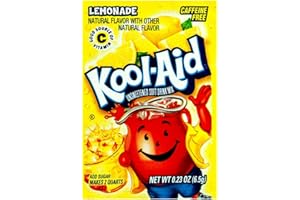 KOOL-AID Kool Aid Lemonade Unsweetened Drink Mix 6.5g Sachet