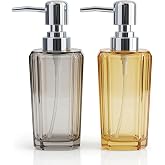 Deconox 1 Adet Premium Akrilik Sıvı Sabunluk - Kristal Kesim Şık Banyo ve Mutfak Sabunluğu (Asorti Renk/Model G&ouml;nderimi) (UZU