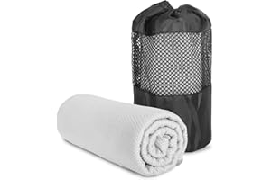 GLOSKIN Asciugamano Yoga per Stendere Pilates Asciugamano Antiscivolo per Tappetino Yoga con Silicone Antiscivolo, Lavabile in Lavatrice, 183x63cm Grande Asciugamano per Tappetino Yoga per Fitness, Yoga