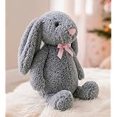 Sleeping Friend Long Ear Bunny Plush Rabbit 65cm Gray