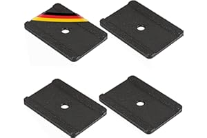 ULROAD 4 sztuki podkładki do VW T5 T6 T6.1 szyny profilowe np. do Multiflexboard lub mebli szyny profilowej Multivan akcesoria do wnętrza Multivan Transporter California uchwyt prowadzący