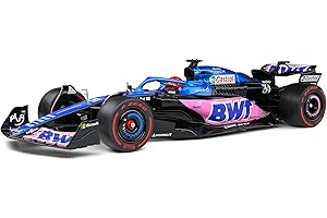 SOLIDO 1:18 Alpine A523 Blue E.OCON Monaco GP 2023