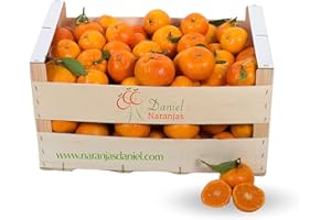NARANJAS DANIEL | Mandarinas frescas de Valencia | Del árbol a tu mesa | Sabor equilibrado, delicioso y dulce | Sin conservantes ni aditivos (12kg)
