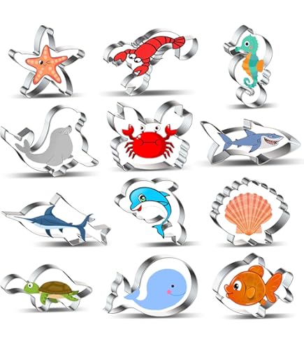 Weiße Hai Ausstechform Von Bakerlogy - 13cm Großer Plätzchenausstecher