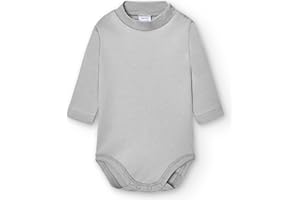 BABIDU Body Bebé Manga Larga 100% Algodón, Body De Bebé Cuello Cisne Suave, Tejido Transpirable Hipoalergénico Para Pieles Sensibles, Ropa Unisex Para Recién Nacido Niño Y Niña