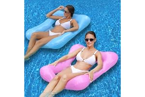 ROUSKY Flotante de agua flotante estilo campo estilo puro color niños y adultos descanso luz solar baño asiento neumático silla salón agua fiesta juguetes